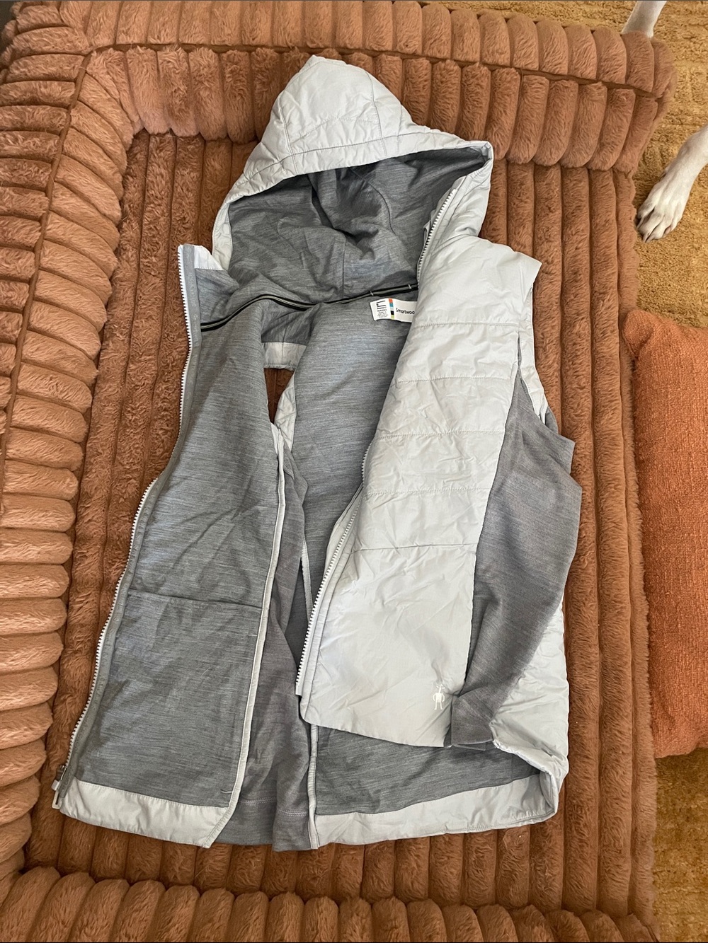 Smartwool Multi Tone Heather Gray Women's Layering Vest